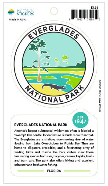 63 National Park Stickers - Travel-a-Round Complete Set