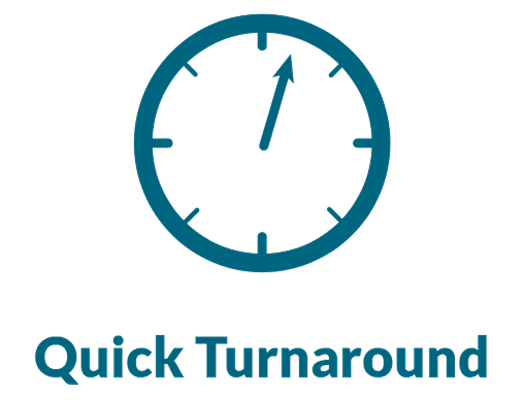 Clock icon with 